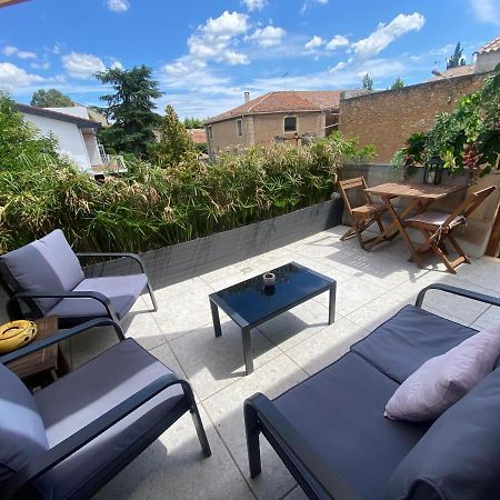 L'Esplanade, Appartement En Centre-Ville Au Calme Puisserguier 外观 照片