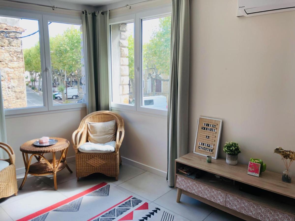 L'Esplanade, Appartement En Centre-Ville Au Calme Puisserguier 外观 照片